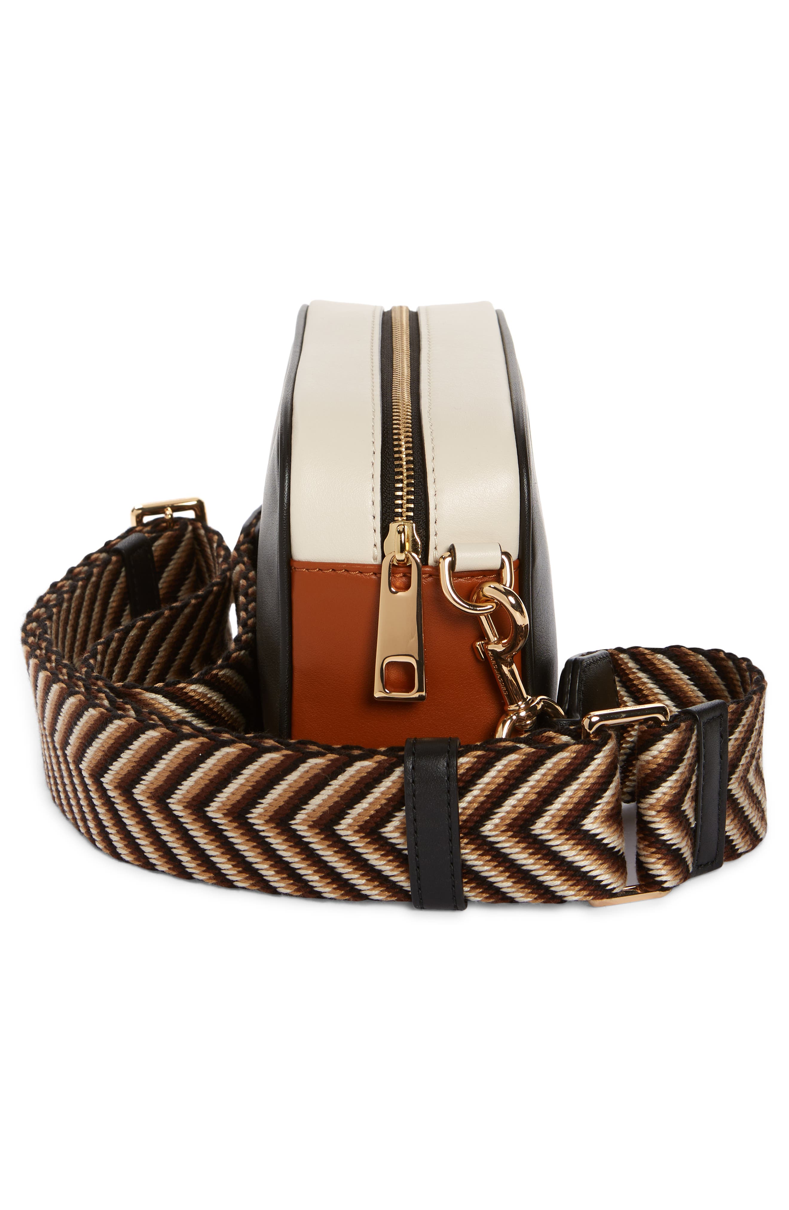 Marc Jacobs Flash Leather Camera Crossbody Bag, Alternate, color, 