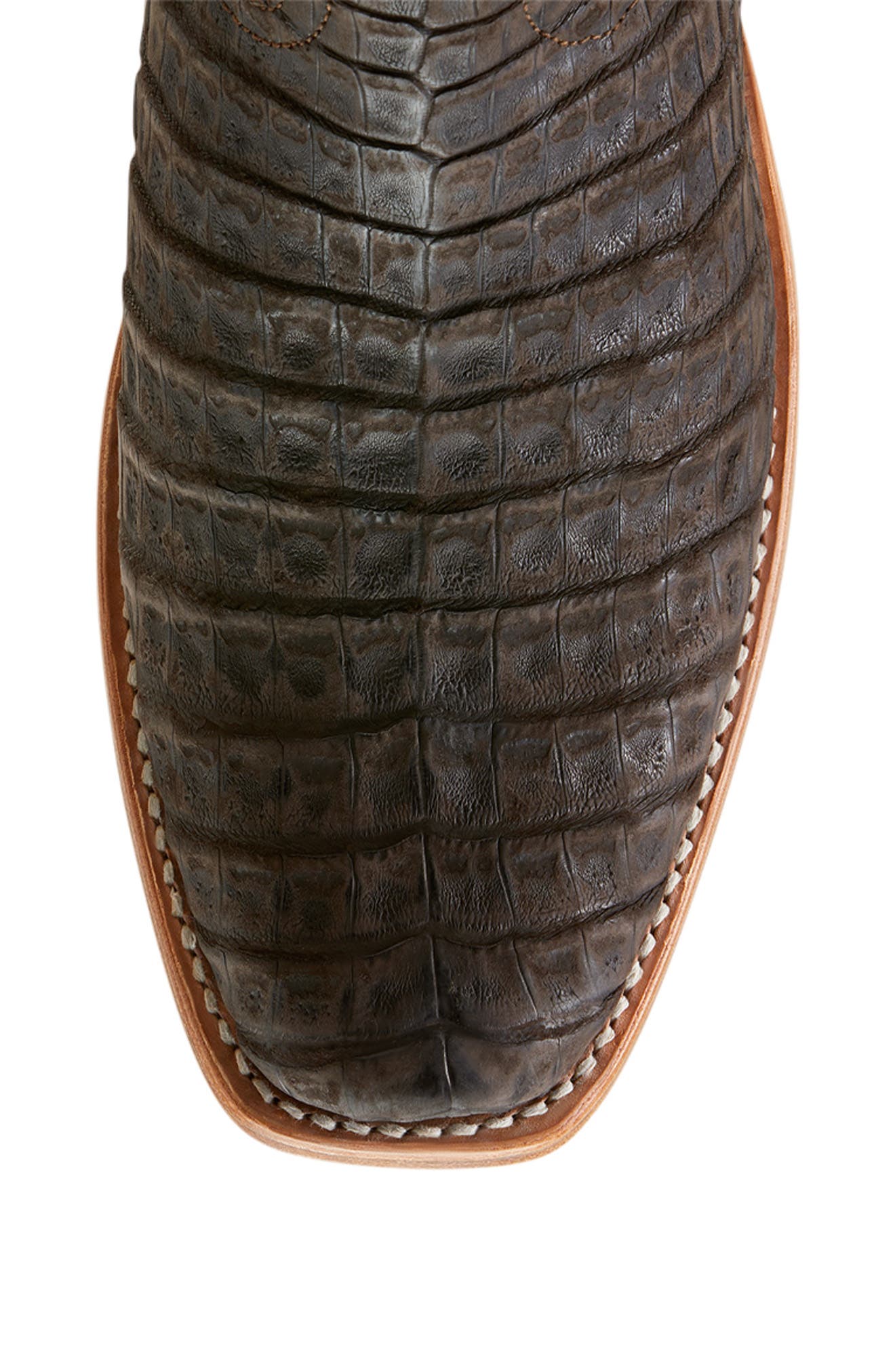 Ariat Futurity Finalist Genuine Caiman Leather Boot, Alternate, color, 