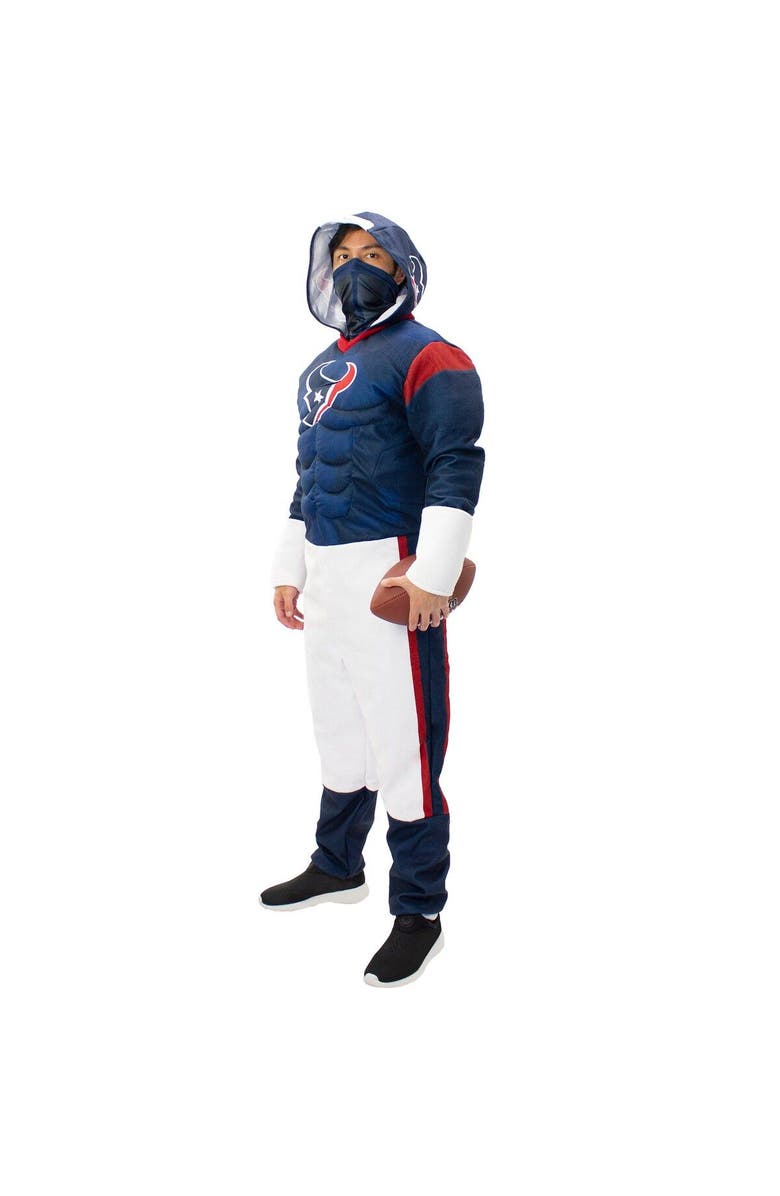 JERRY LEIGH Men's Navy Houston Texans Game Day Costume, Alternate, color, Navy