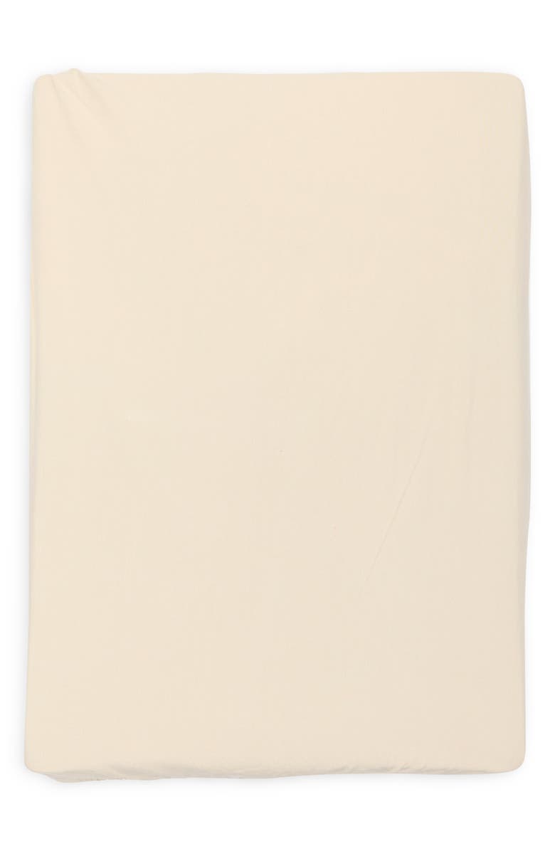 Parachute Brushed Cotton Crib Sheet, Main, color, 