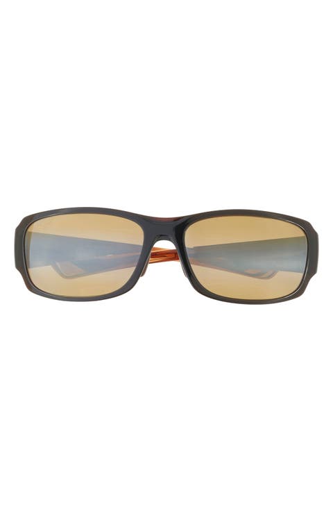 60mm Core Rectangle Polarized Sunglasses