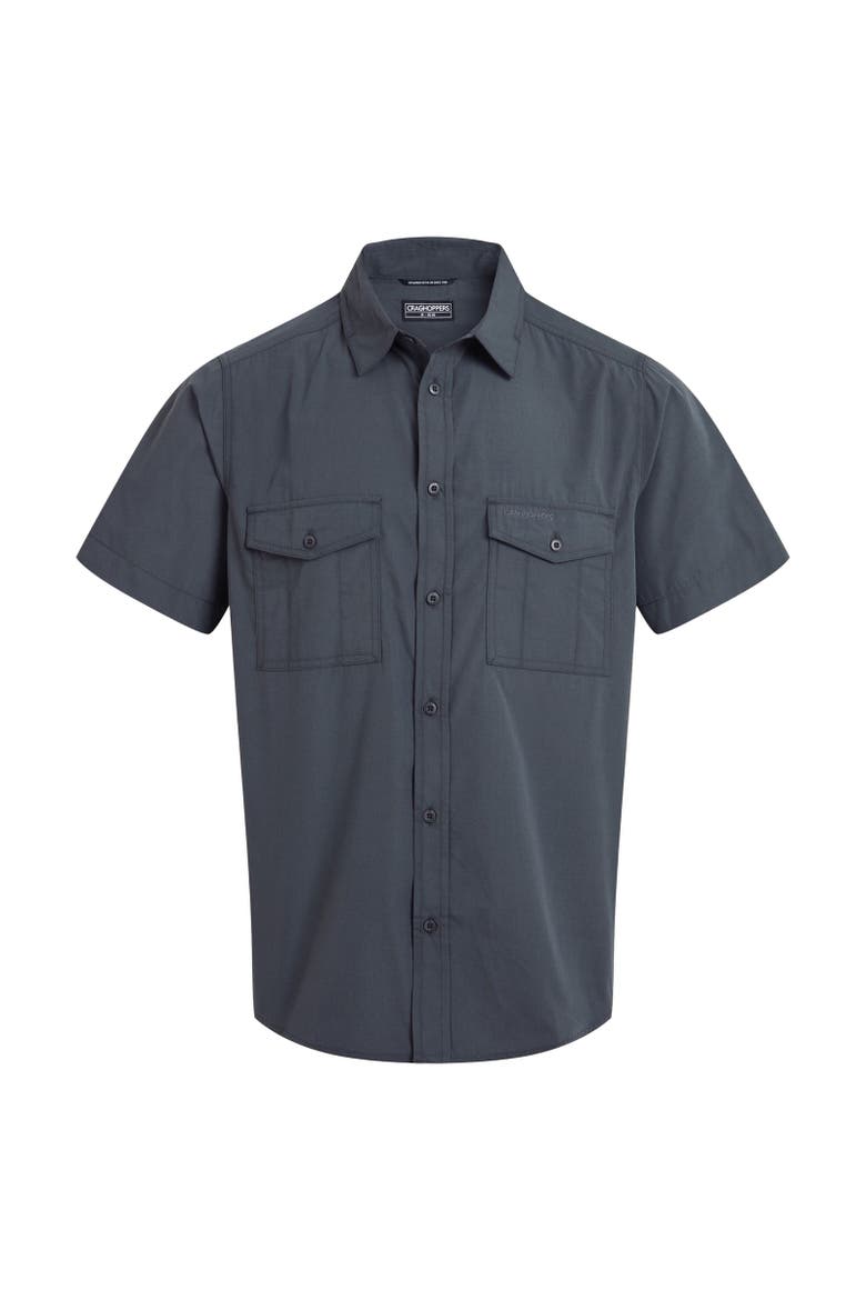 Kiwi Ii Short-sleeved Shirt, Main, color, Dark Grey