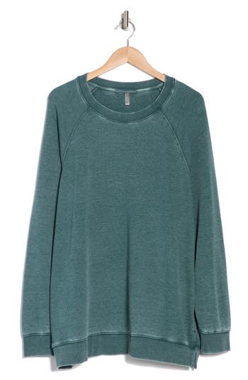 Free People Playbook Oversize Tunic In Emerald