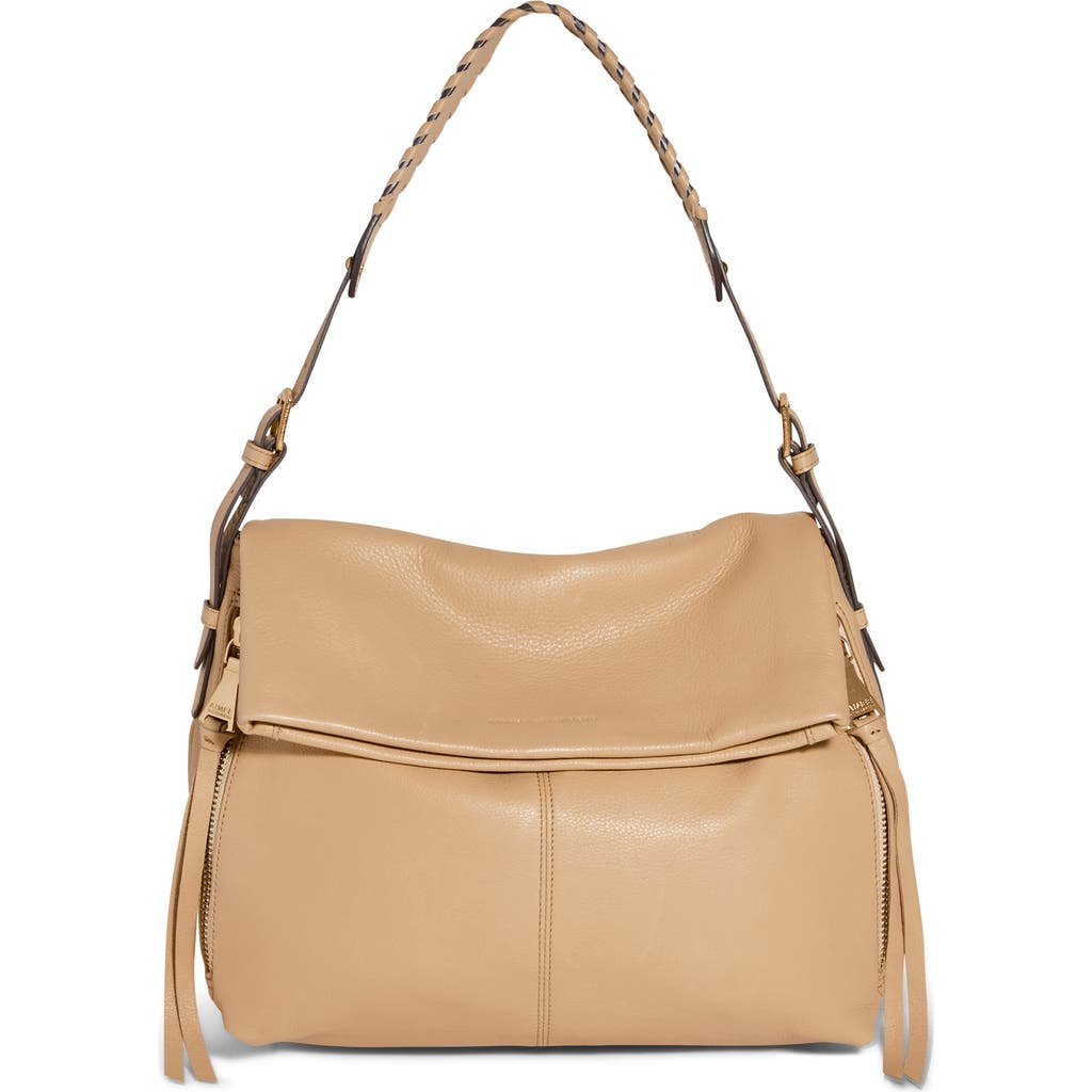 Aimee Kestenberg Bali Double Entry Bag In Camel