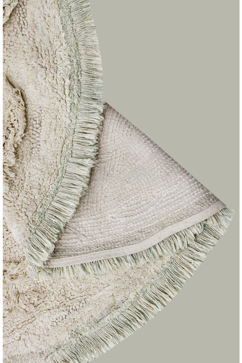 Island Washable Cotton Rug, Basket & Sea Creature Set, Alternate, color, NATURAL BLUE SAGE ROSE VINTAGE