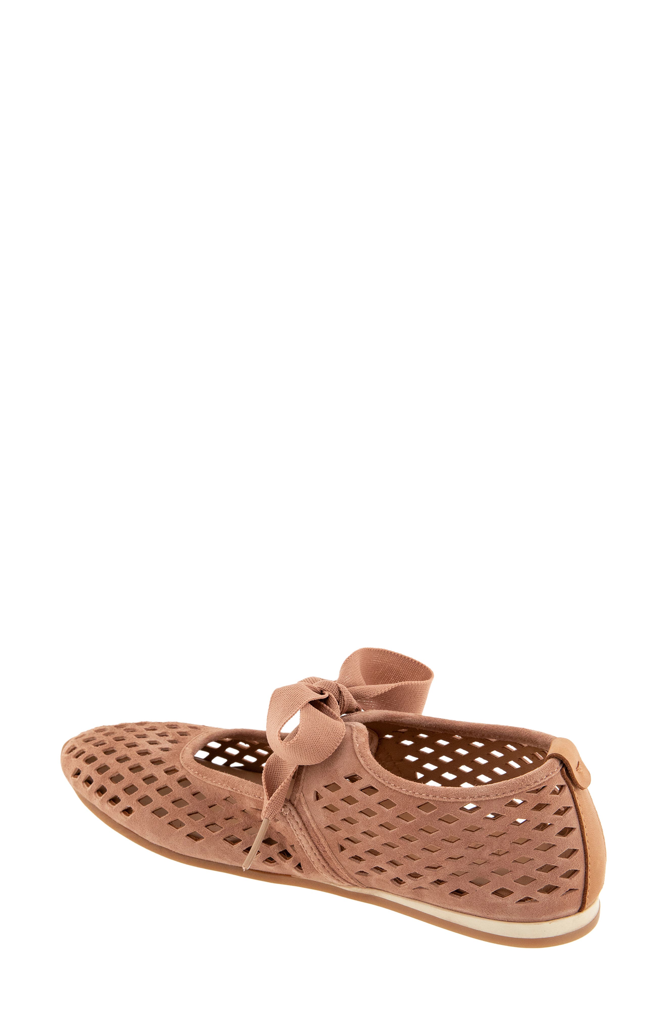 Gentle Souls Annalise Mary Jane Flat, Alternate, color, Mocha Suede