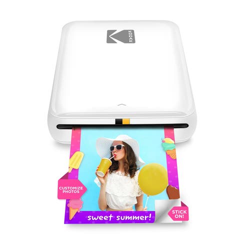 Step Mobile Instant Photo Printer 2x3, Compatible with iOS, Android & Bluetooth