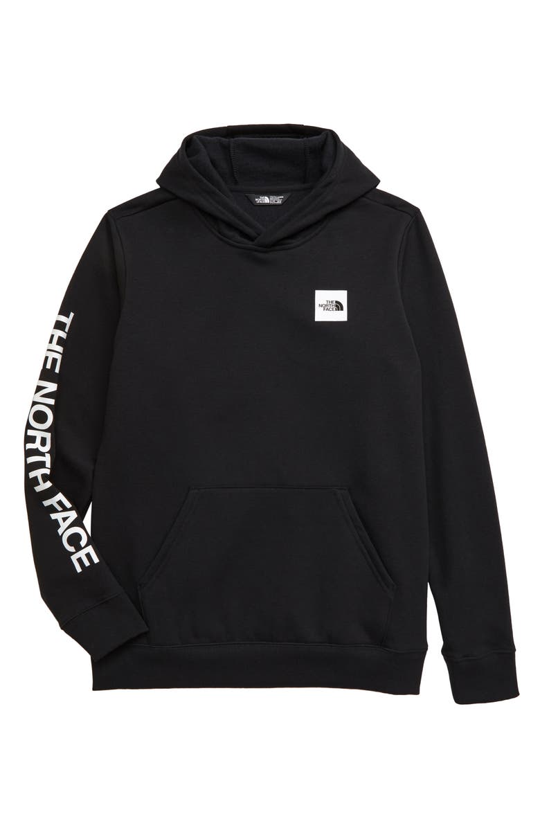 The North Face Kids' Logo Graphic Hooded Pullover, Main, color, 