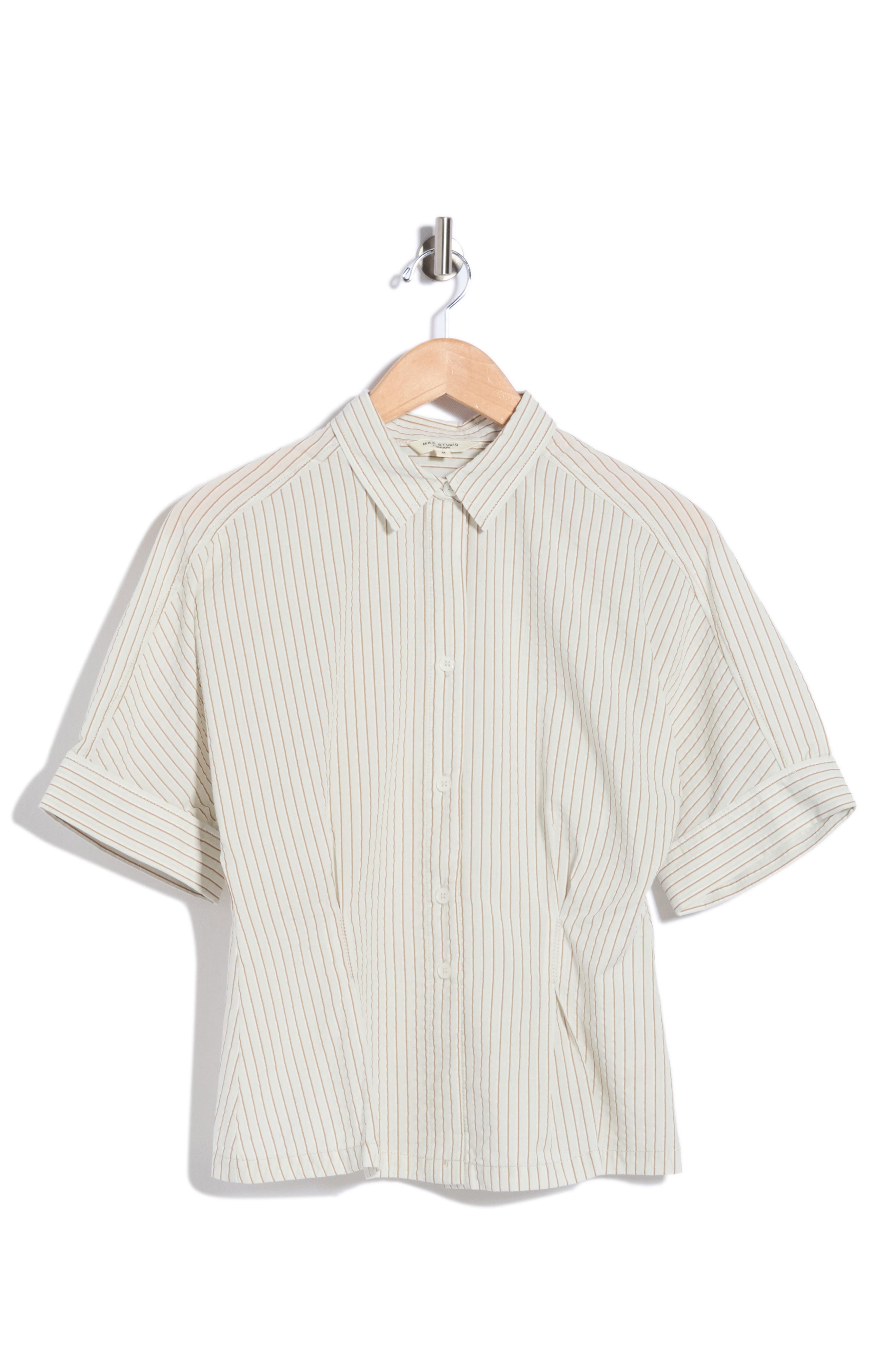 selected LAUREL/ BRONZE BANKER STRIPE