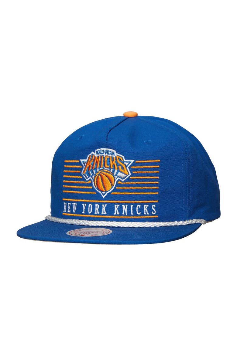 Mitchell & Ness Men's Mitchell & Ness Blue New York Knicks Ascend Deadstock Snapback Hat, Main, color, Blue