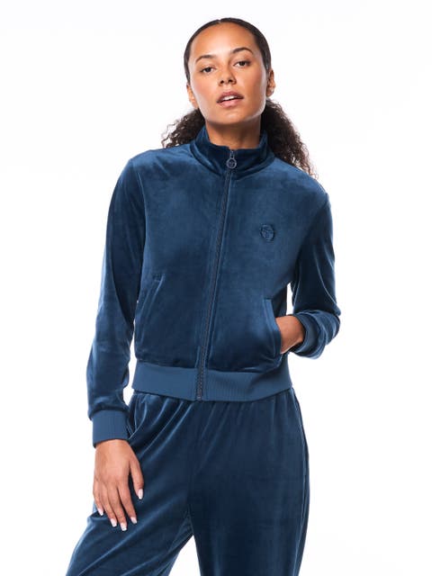Nuvola Velour Track Jacket