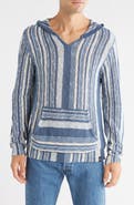 Lucky Brand Baja Stripe Hooded Sweater