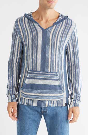Lucky Brand Baja Stripe Hooded Sweater