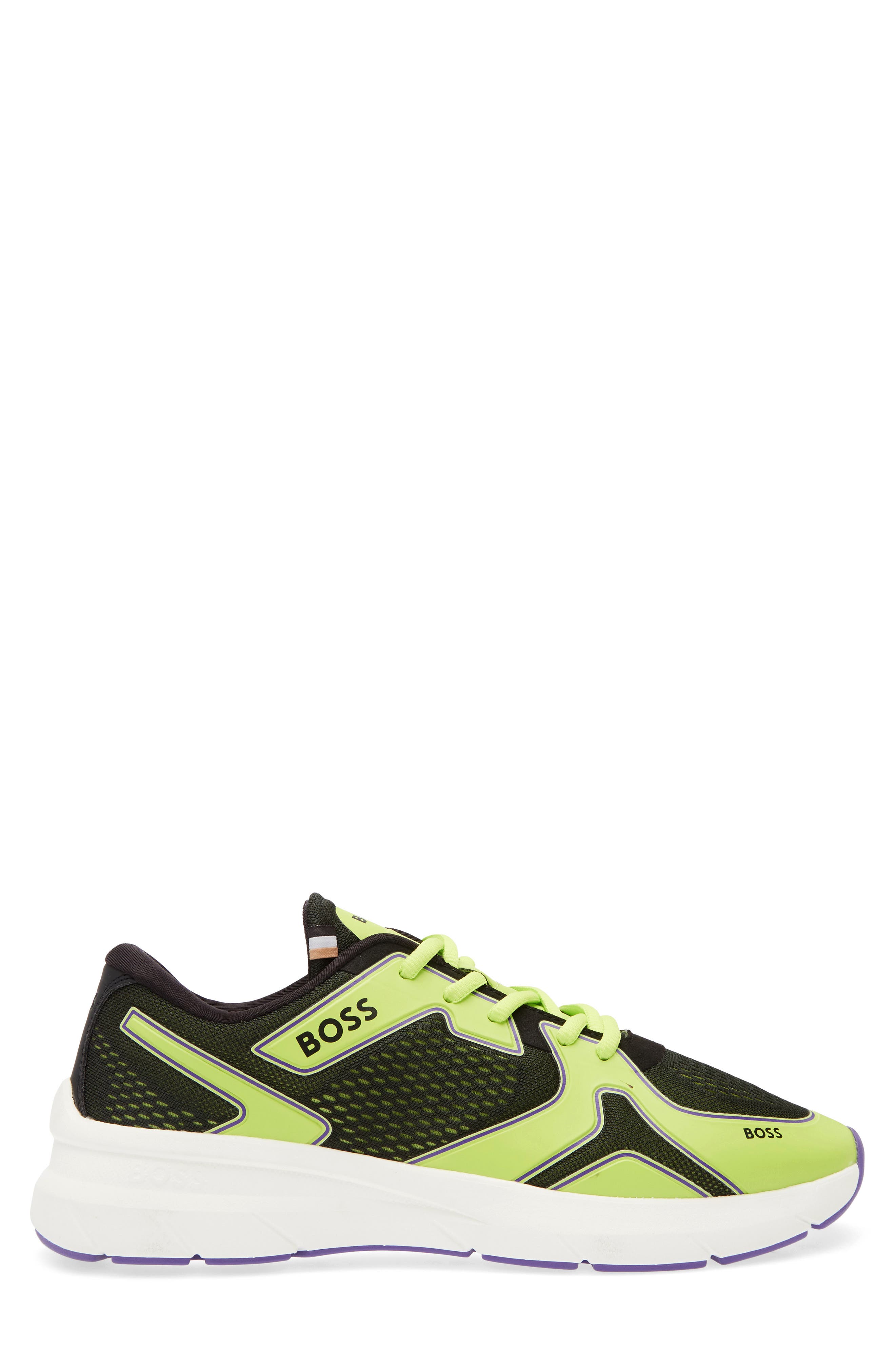 BOSS Owen Runn Empr Sneaker, Alternate, color, Open Grn