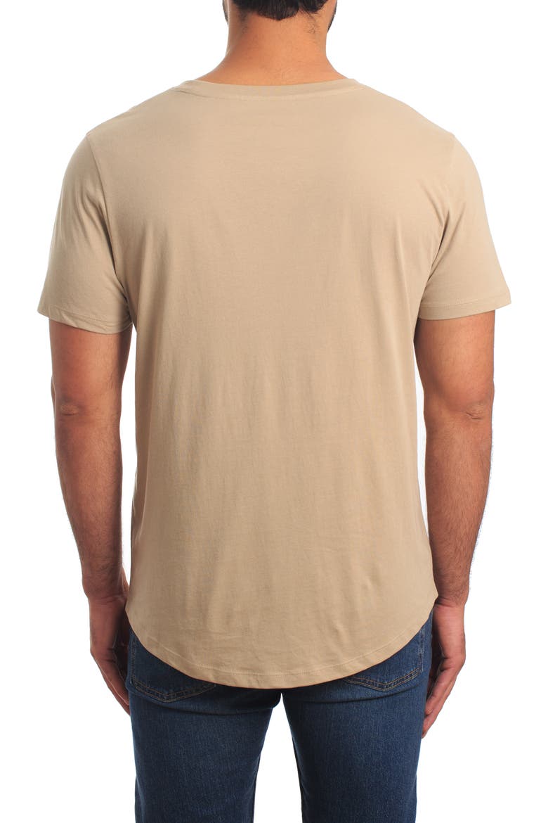 T-Rex Embroidered T-Shirt, Alternate, color, SAND