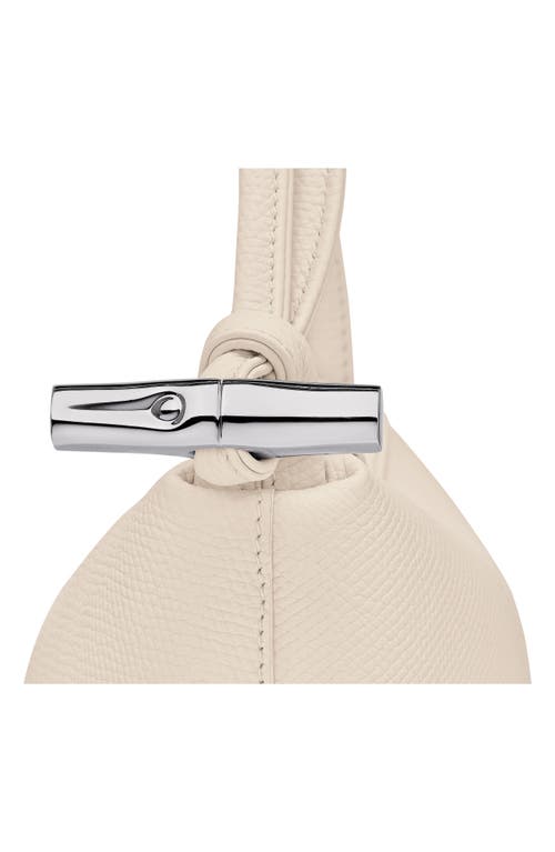 Longchamp Medium Le Roseau Leather Shoulder Bag
