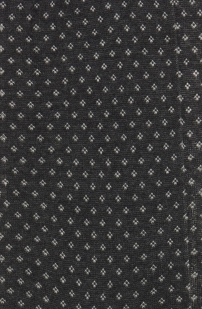 Canali Micropattern Dress Socks, Alternate, color, 