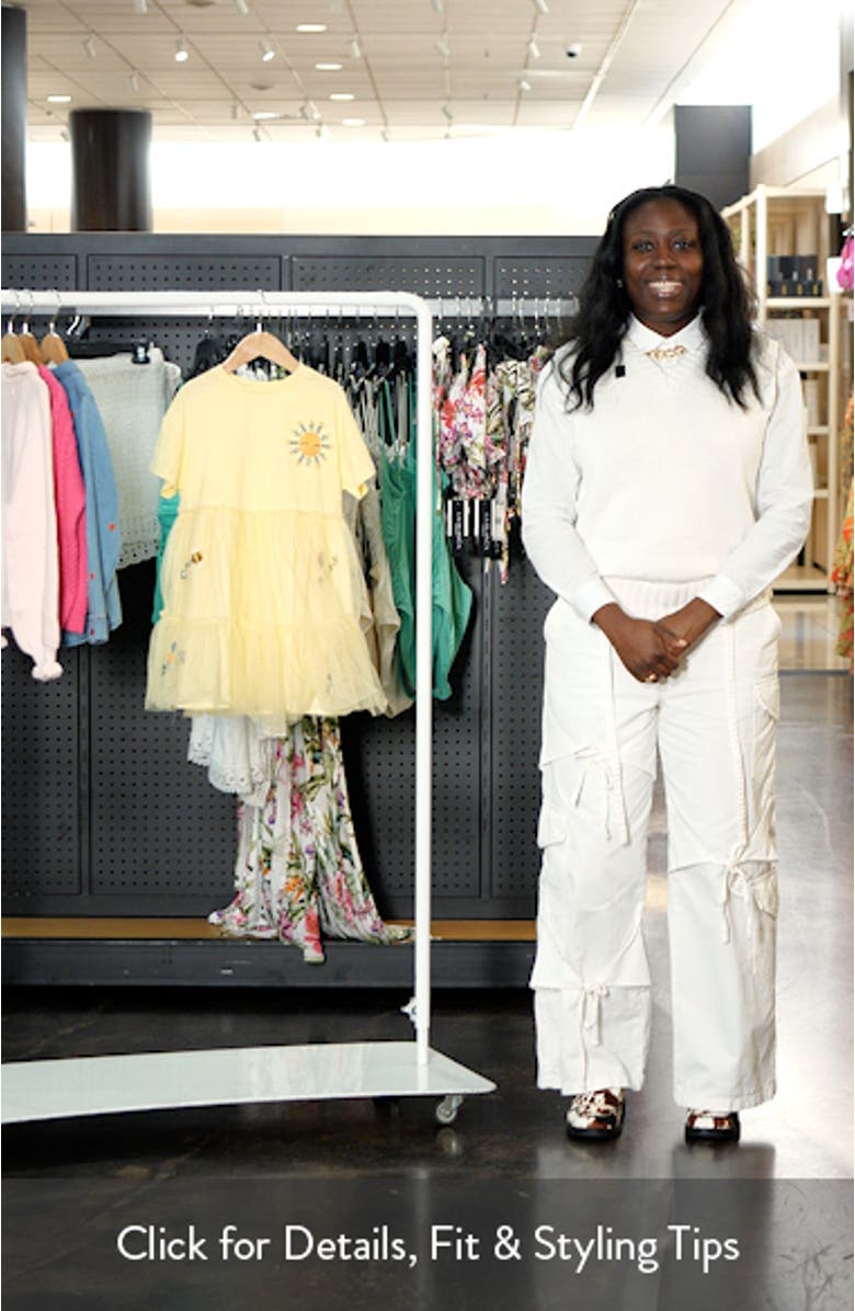 Kids' Embroidered Twofer Dress, sales video thumbnail