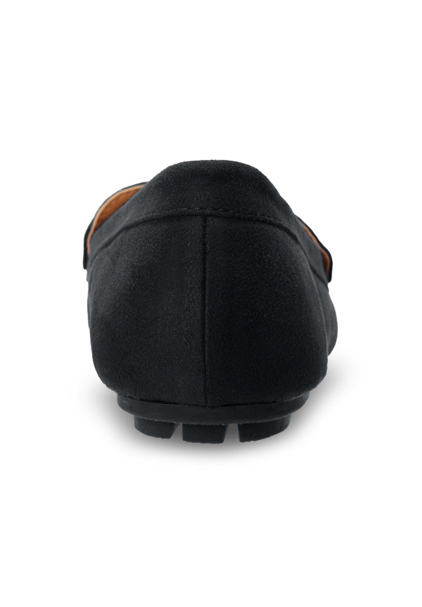 Comfortview The Milena Slip On Flat, Alternate, color, Black