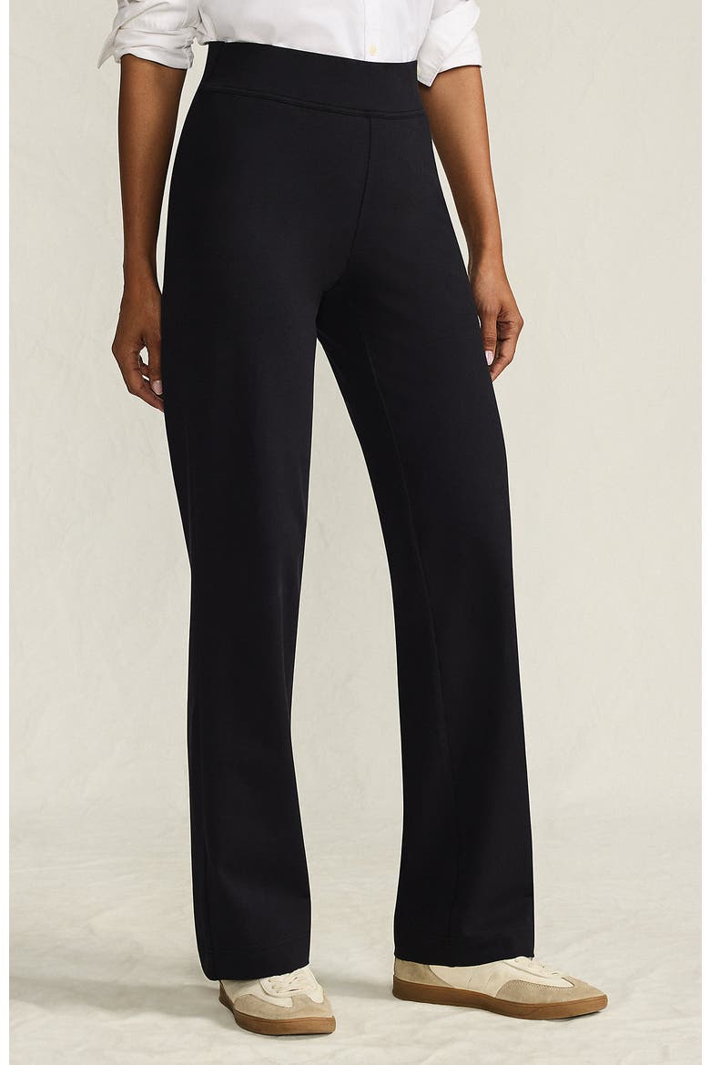 Starfish Mid Rise Straight Leg Pants, Main, color, Black