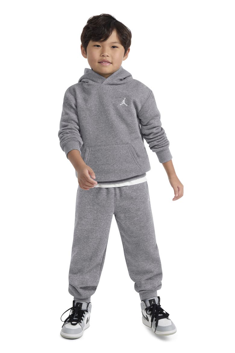 Kids' Brooklyn Hoodie, Alternate, color, CARBON HEATHER
