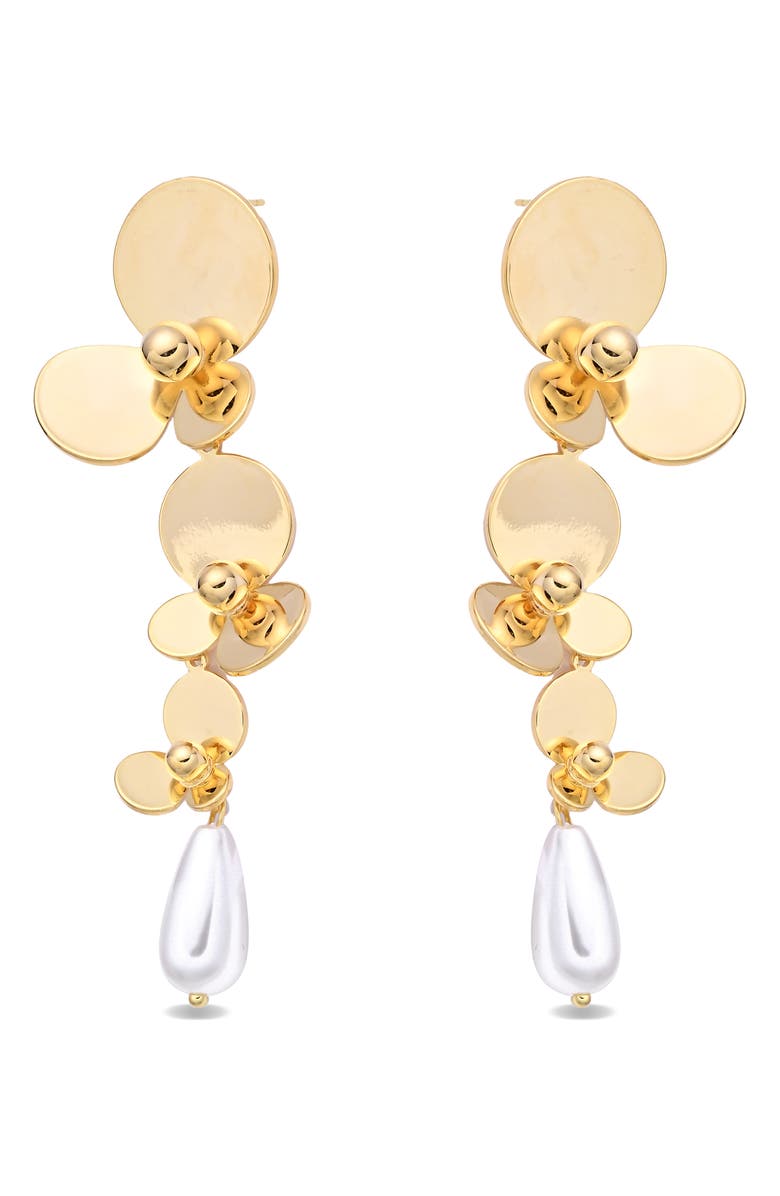 EYE CANDY LOS ANGELES Stella Drop Earrings, Alternate, color, Gold