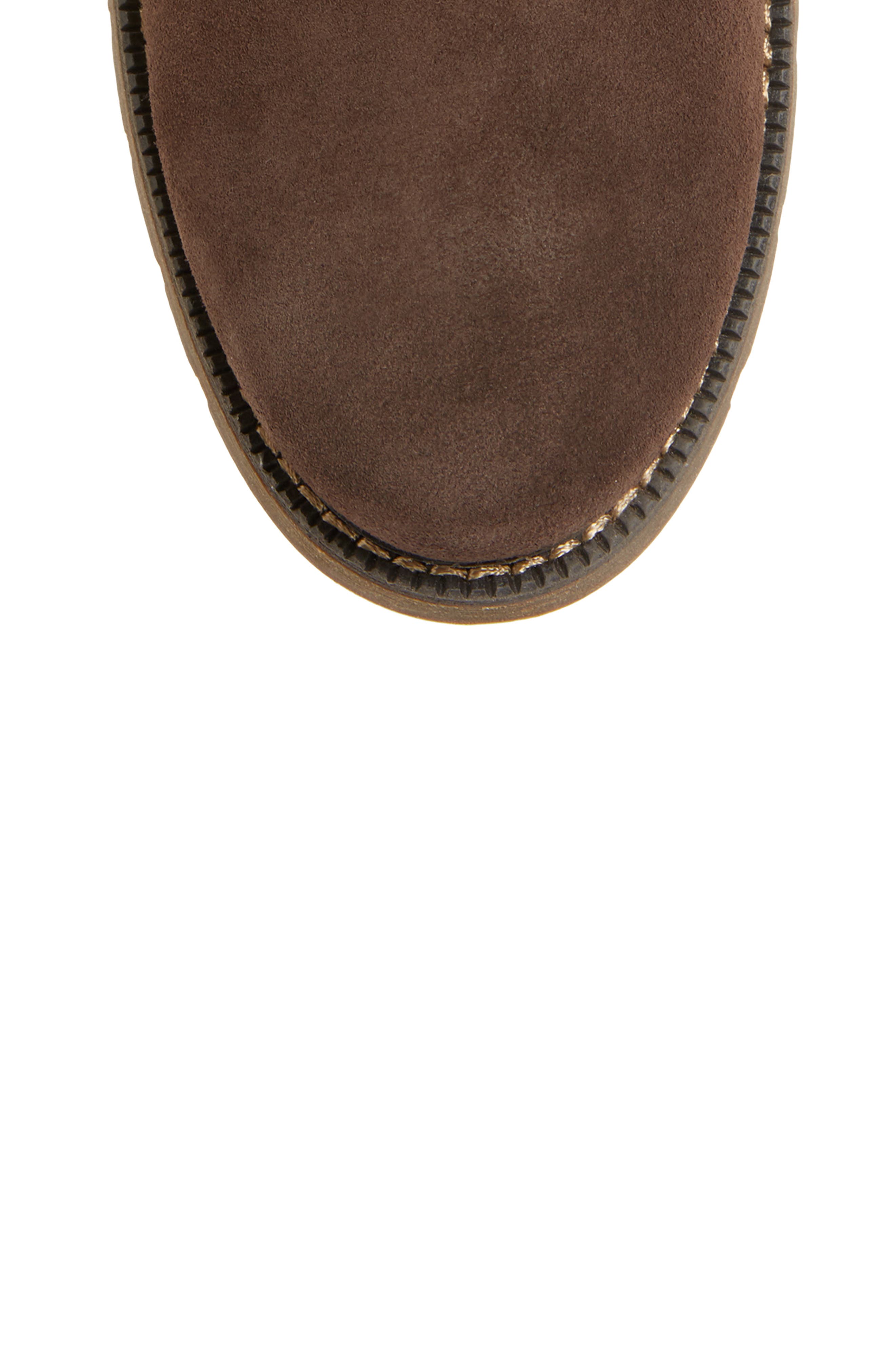Sutton Waterproof Tall Boot, Alternate, color, CHOCOLATE LEATHER