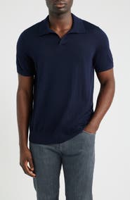 Brooks Brothers Merino Wool Polo Sweater