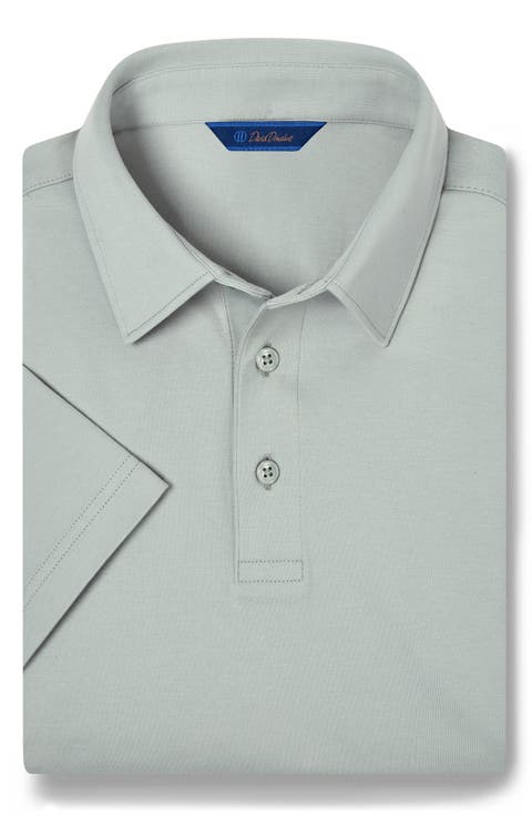 Solid Interlock Cotton Polo