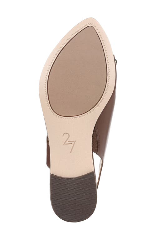 27 Edit Naturalizer Via Slingback Pointed Toe Sandal In Cappuccino