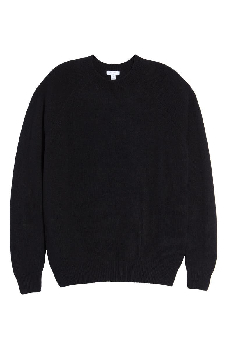 Sunspel Wool Crewneck Sweater, Alternate, color,
