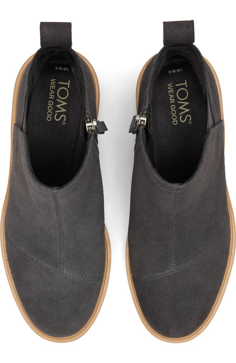 TOMS Maude Bootie, Alternate, color, Dark Grey