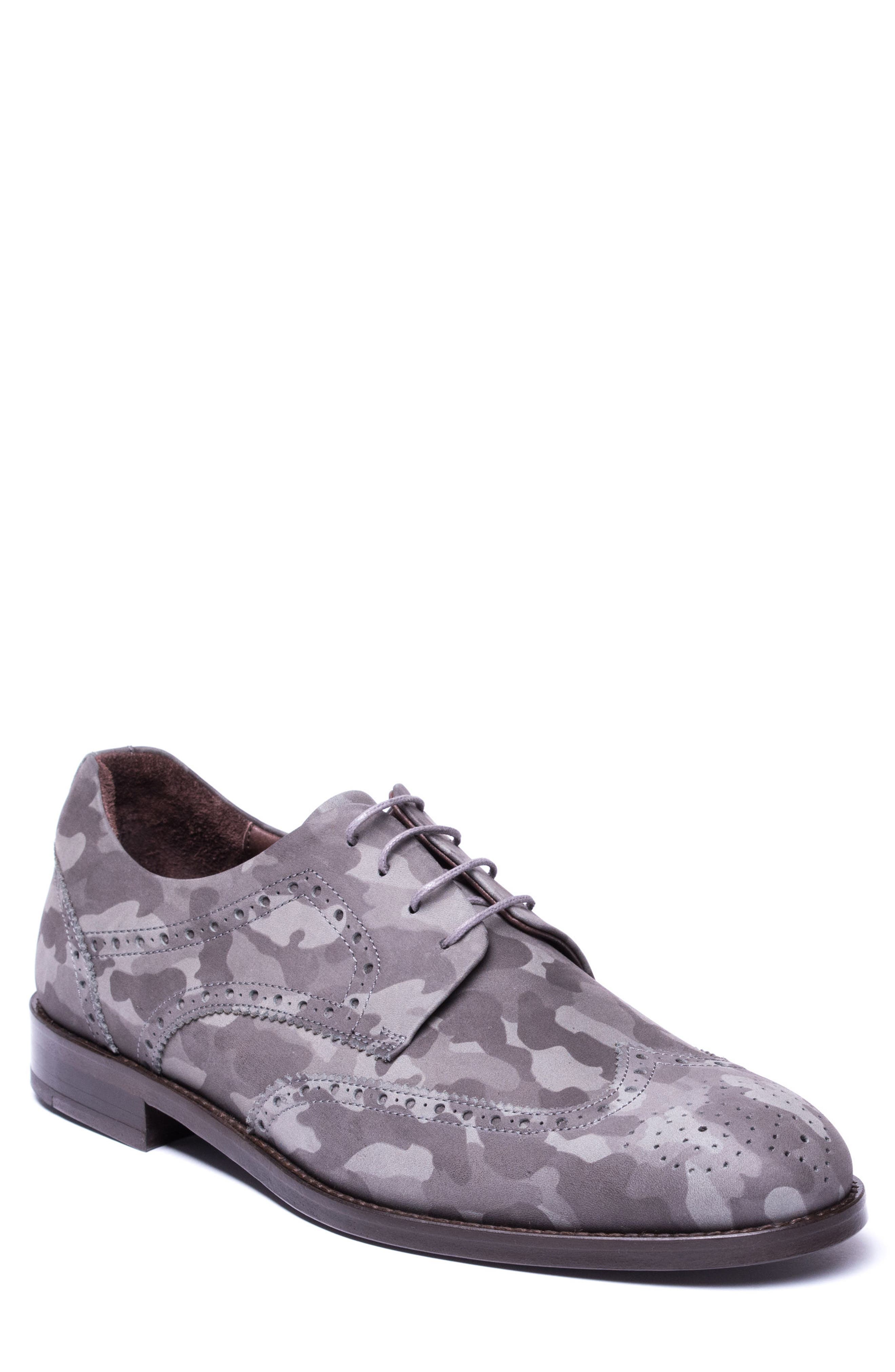 Jared Lang Caleb Camo Wingtip Derby, Main, color, 
