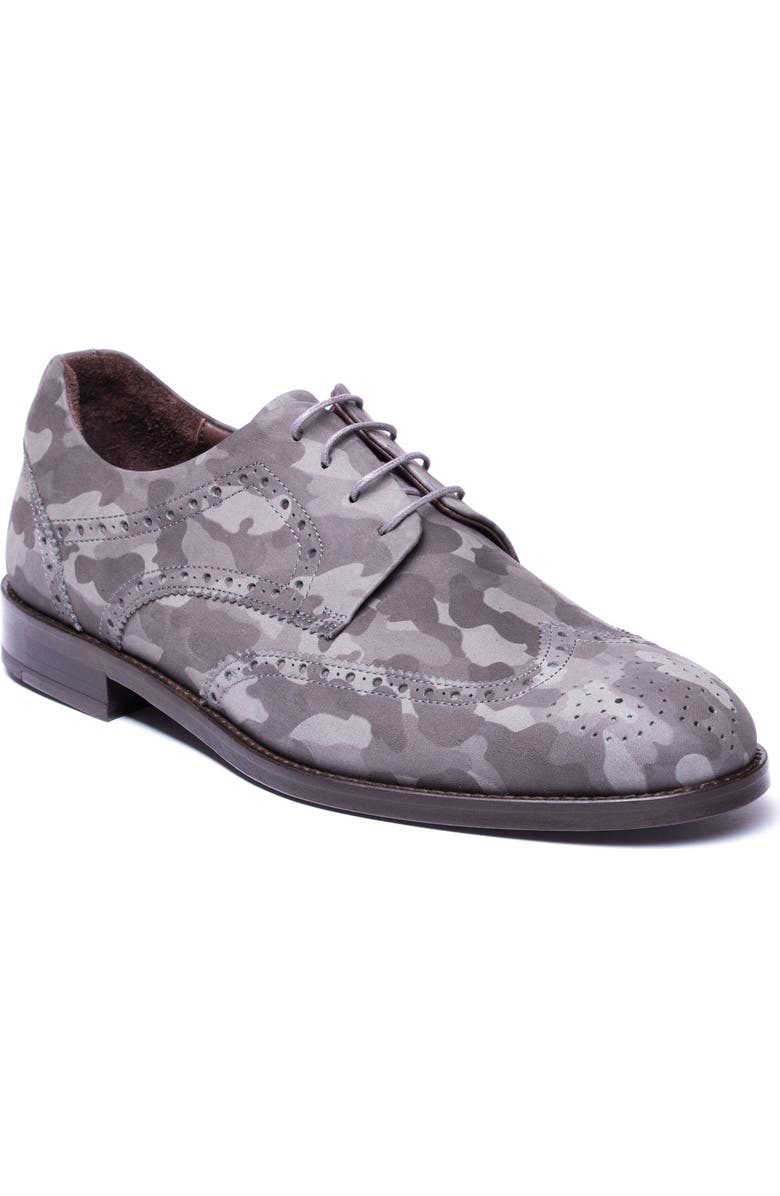 Jared Lang Caleb Camo Wingtip Derby, Main, color,