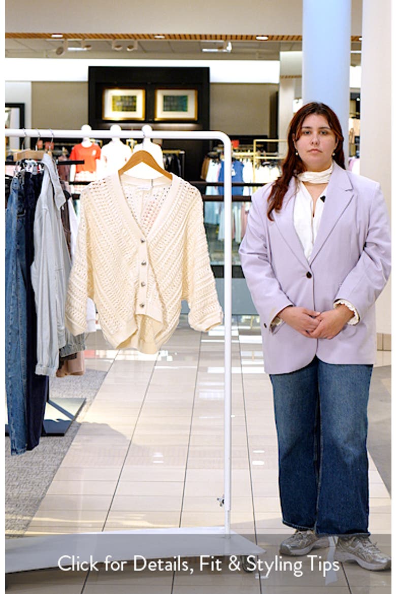 Dolman Sleeve Cotton Cardigan video