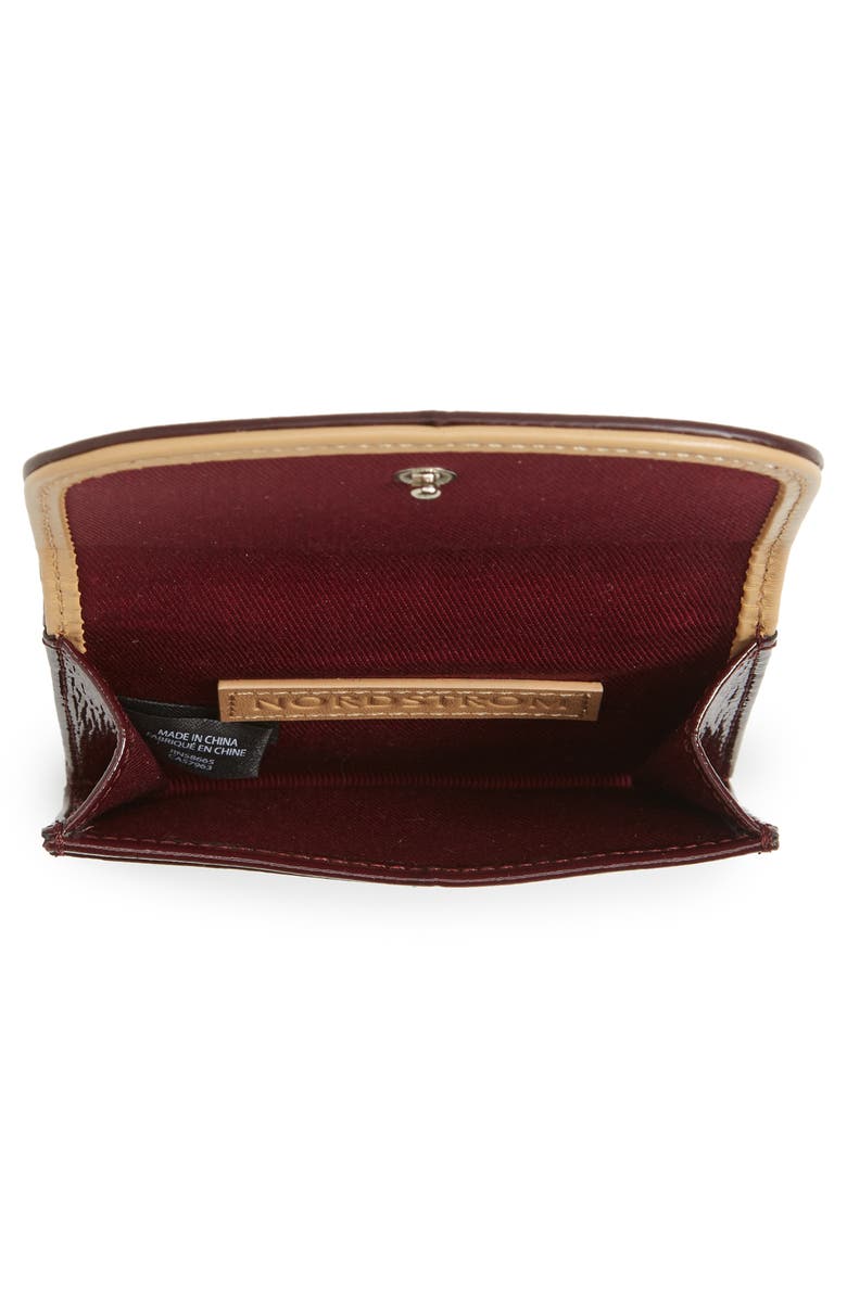 Nordstrom Leather Card Case, Alternate, color,