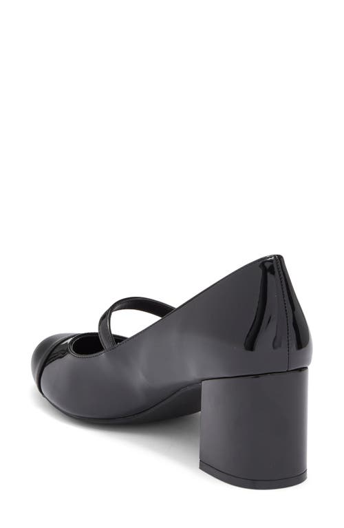 Nordstrom Rack Jackie Cap Toe Mary Jane Pump In Black