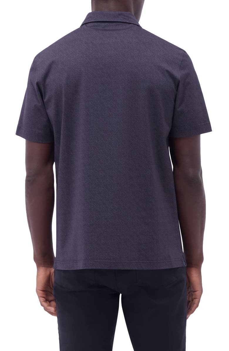 Bugatchi Vincent OoohCotton<sup>®</sup> Double Knit Solid Polo, Alternate, color, 