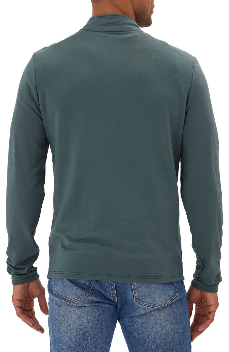 Threads 4 Thought Kace Quarter Zip Pullover, Alternate, color, Seagrass