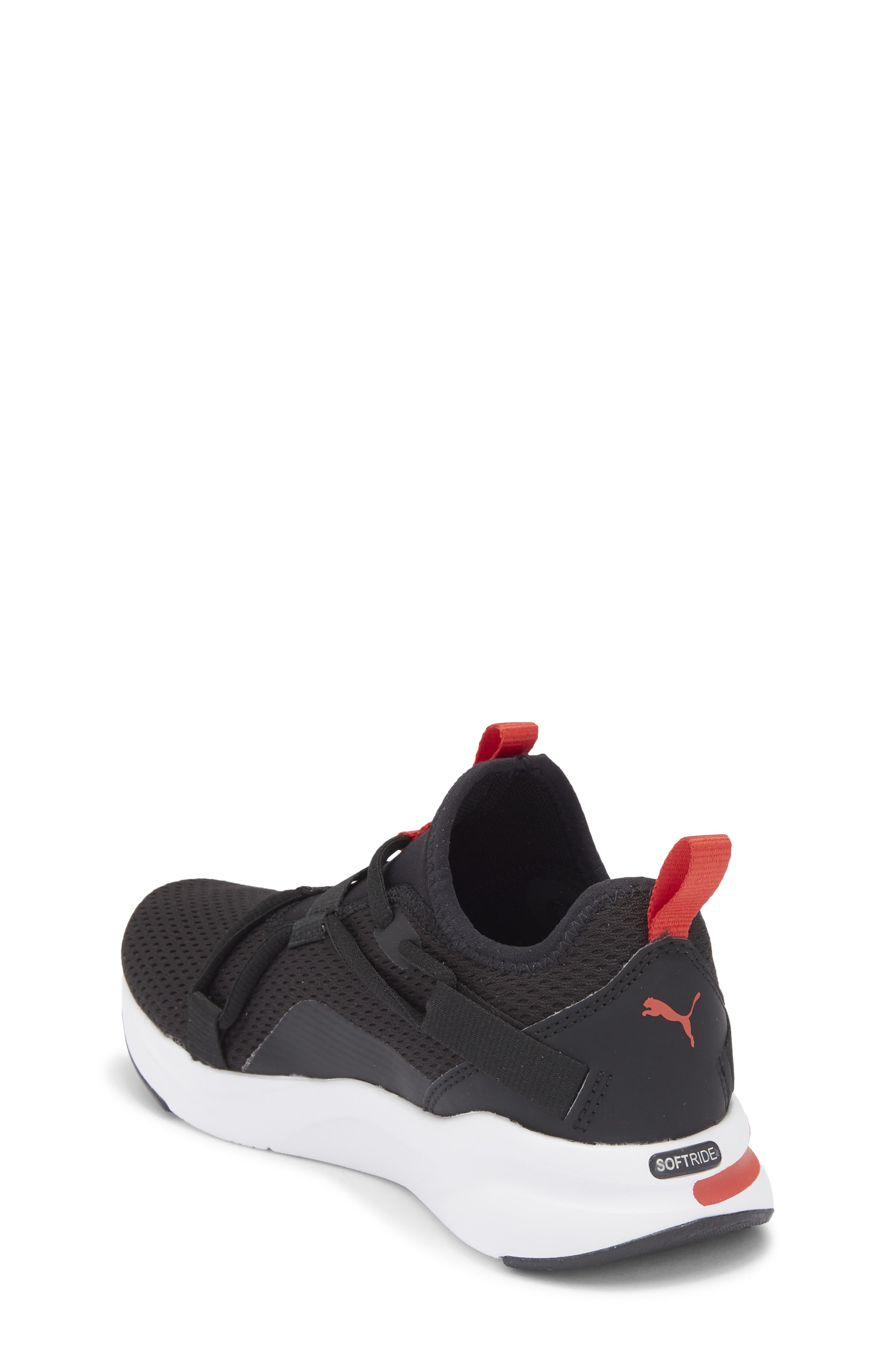 PUMA Kids' Softride Enzo 5 Sneaker, Alternate, color, Puma Black/ High Risk Red