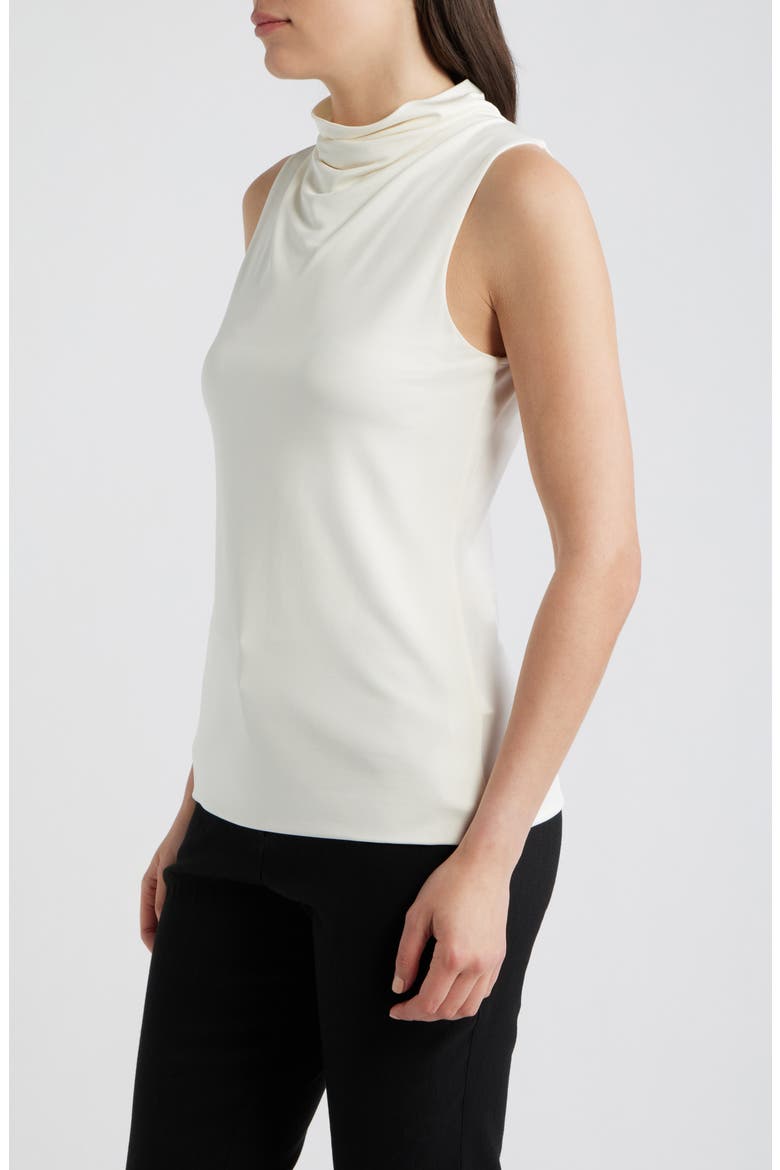 Ecary Sleeveless Cowl Neck Top, Alternate, color, SOFT CREAM