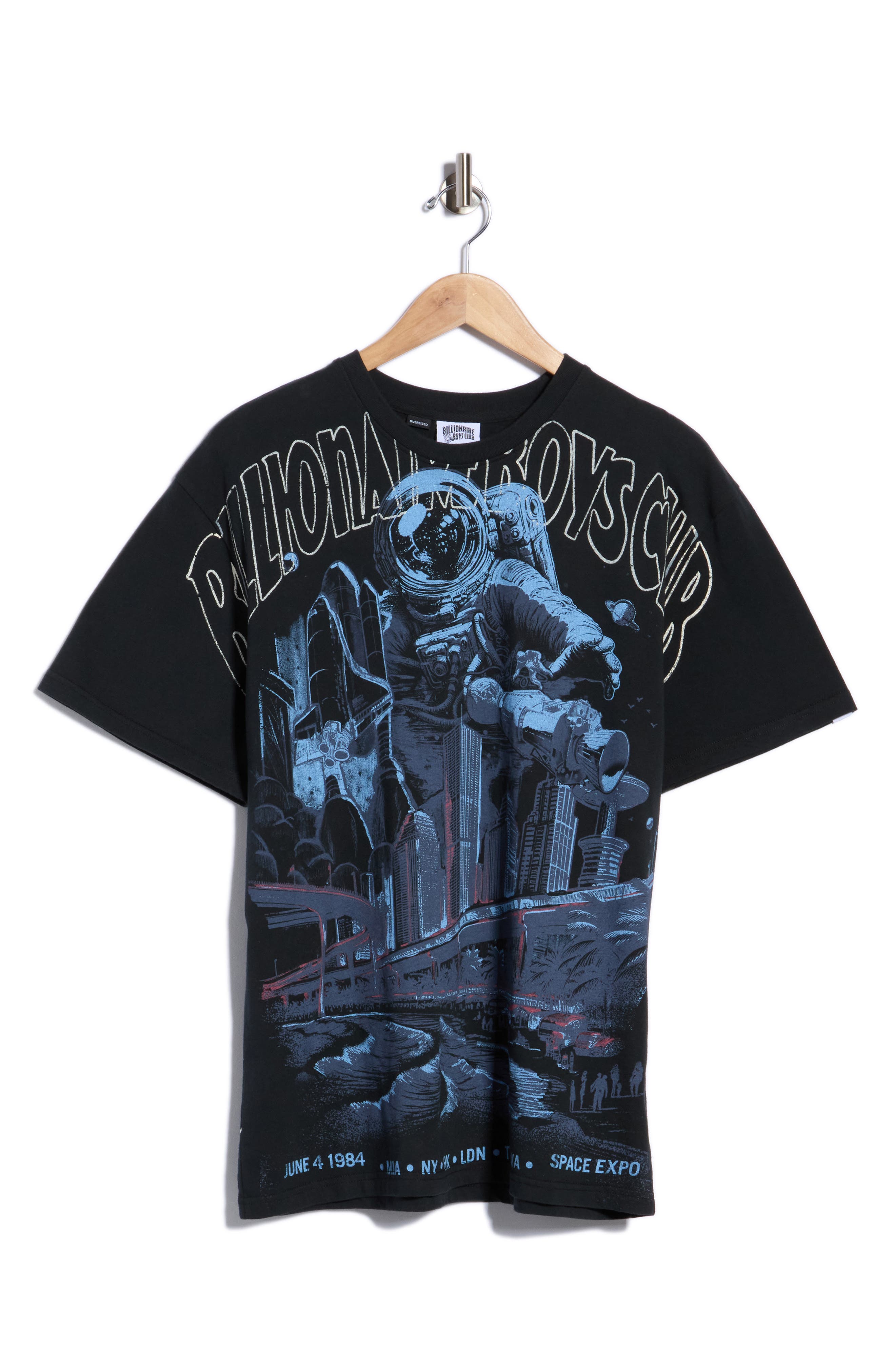 Space Expo Cotton Graphic T-Shirt