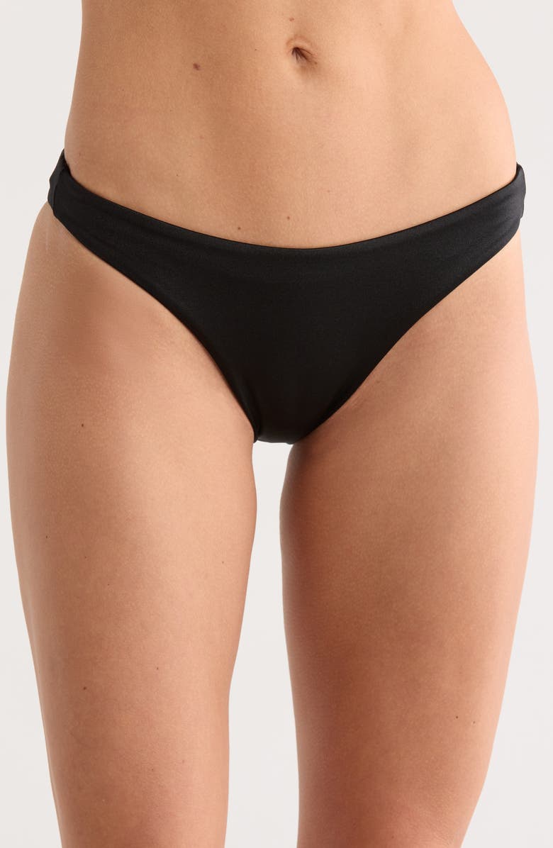 Maaji Sublimity Reversible Bikini Bottoms, Main, color, Black