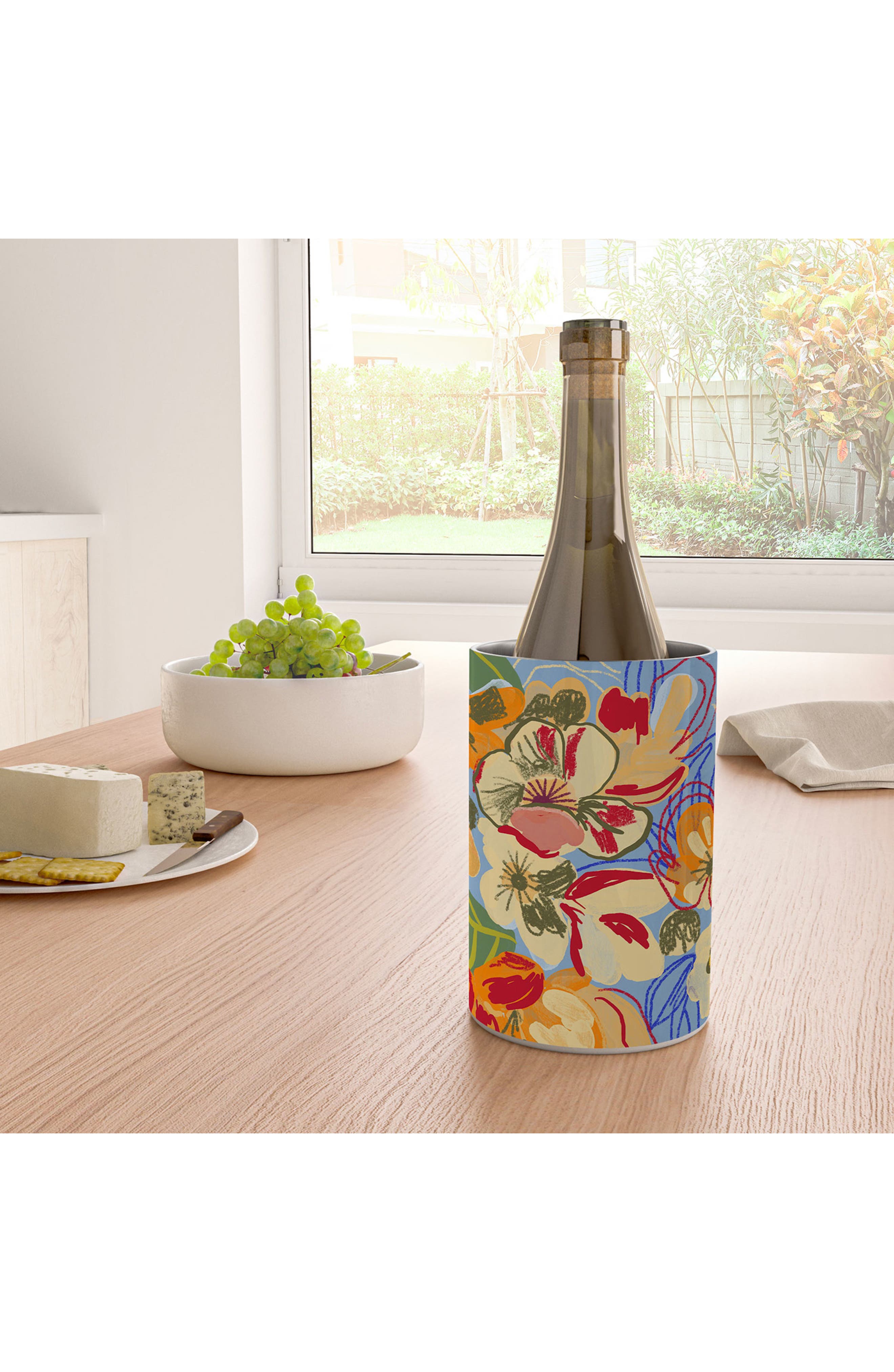 Deny Designs Morning Oasis Stainless Steel Wine Chiller | Nordstromrack
