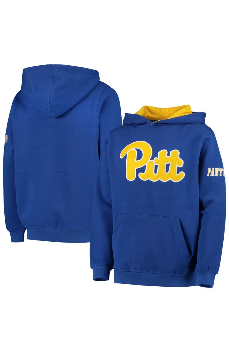 STADIUM ATHLETIC Youth Royal Pitt Panthers Big Logo Pullover Hoodie, Main, color, Royal