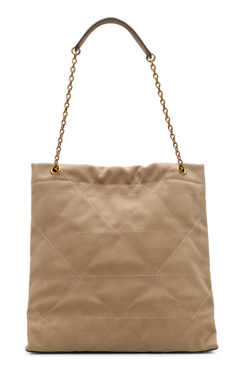 Aldo Morganex Quilted Faux Leather Tote In Neutral