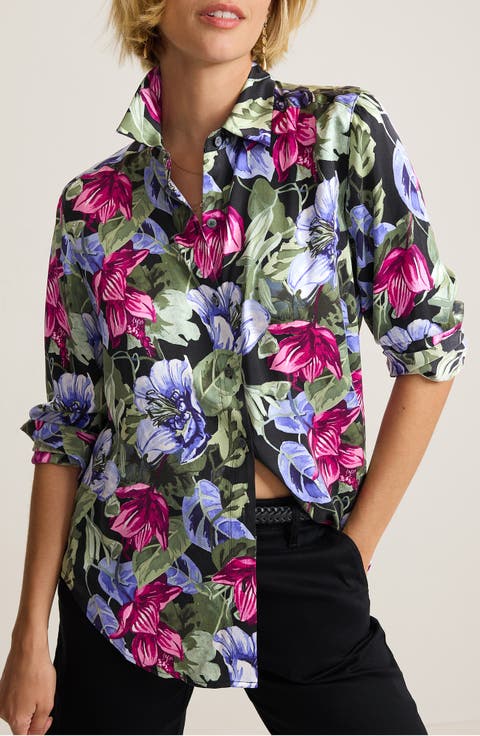 Coasta Bloom Silk Shirt