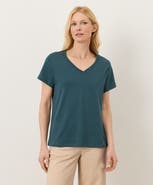 Pact Organic Cotton Softspun Essential V-Neck Tee