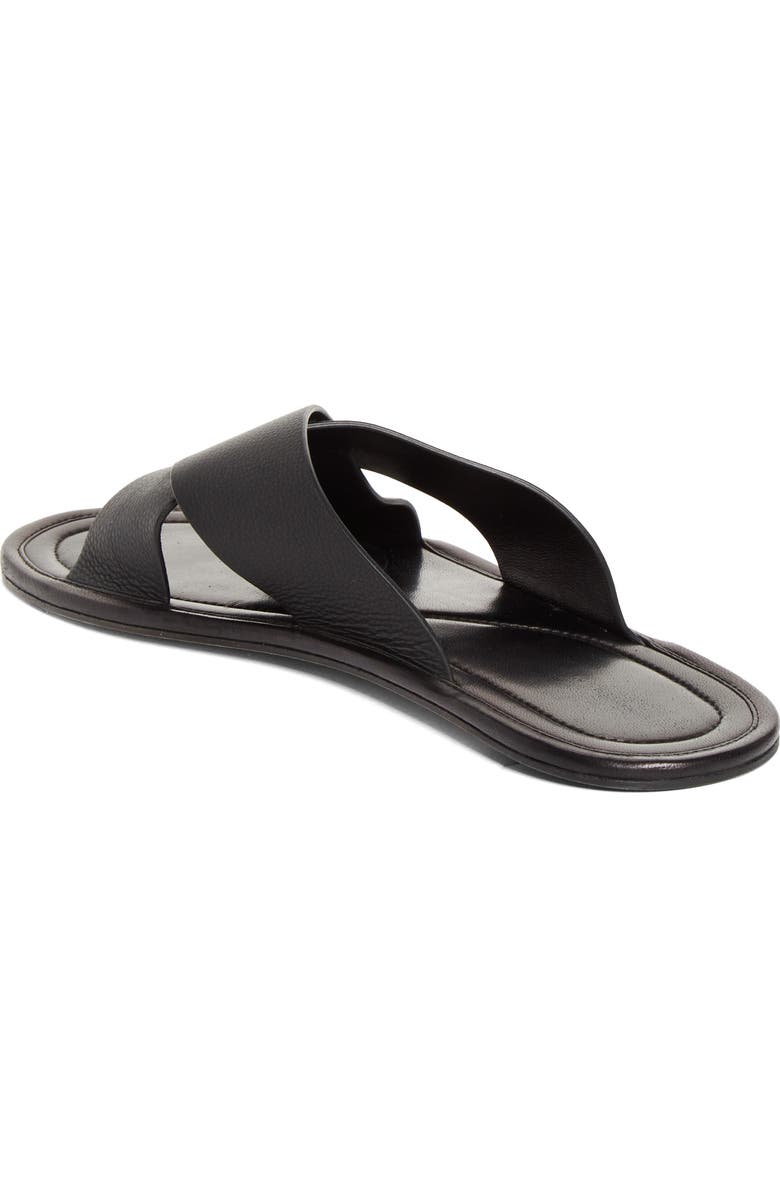 The Row Malick Crisscross Slide Sandal, Alternate, color, Black