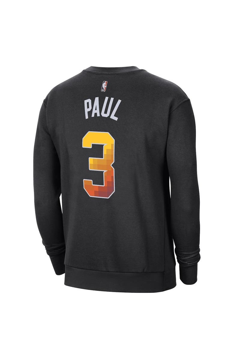 Jordan Brand Men's Jordan Brand Chris Paul Black Phoenix Suns Statement Name & Number Pullover Sweatshirt, Alternate, color, Black